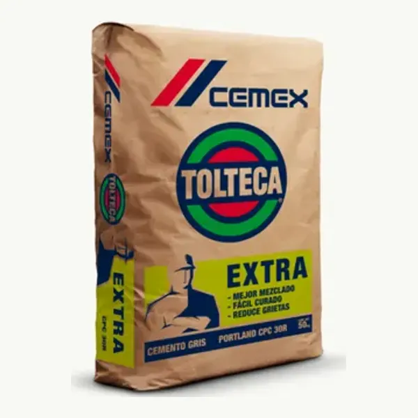 Cemento Tolteca gris, fotografía de referencia