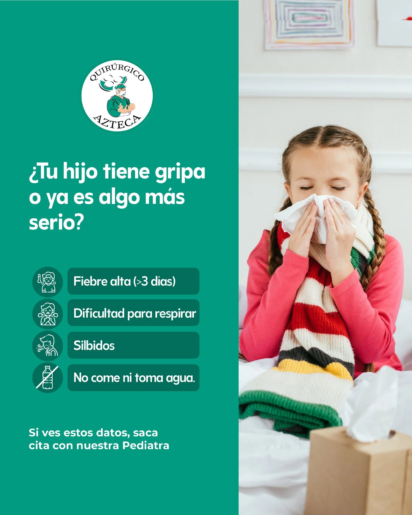 Servicio de Pediatría Clínica Quirúrgico Azteca
